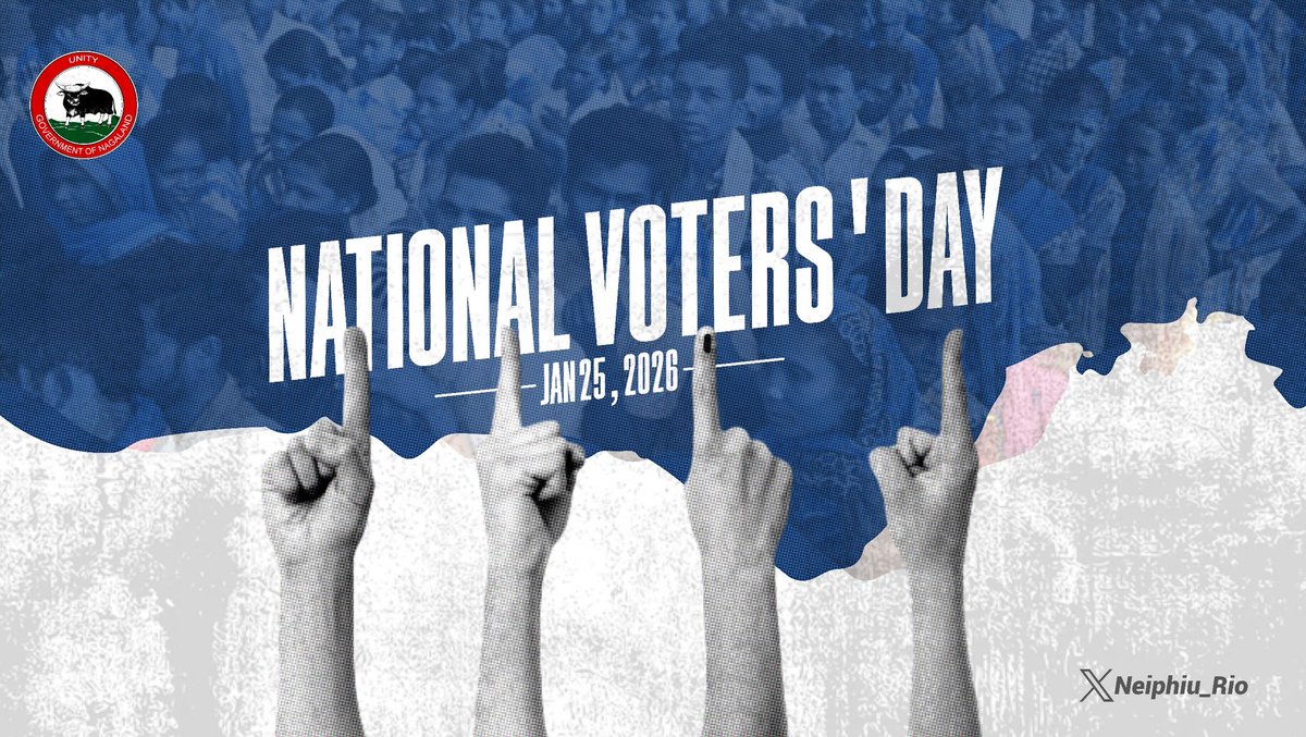 Neiphiu_Rio's tweet photo. #NationalVotersDay
is a reminder of the importance each vote plays in shaping our democracy. Let us exercise this right responsibly, remain informed, and actively contribute to building a stronger, more inclusive, and vibrant democracy. https://t.co/imTTGHusbG