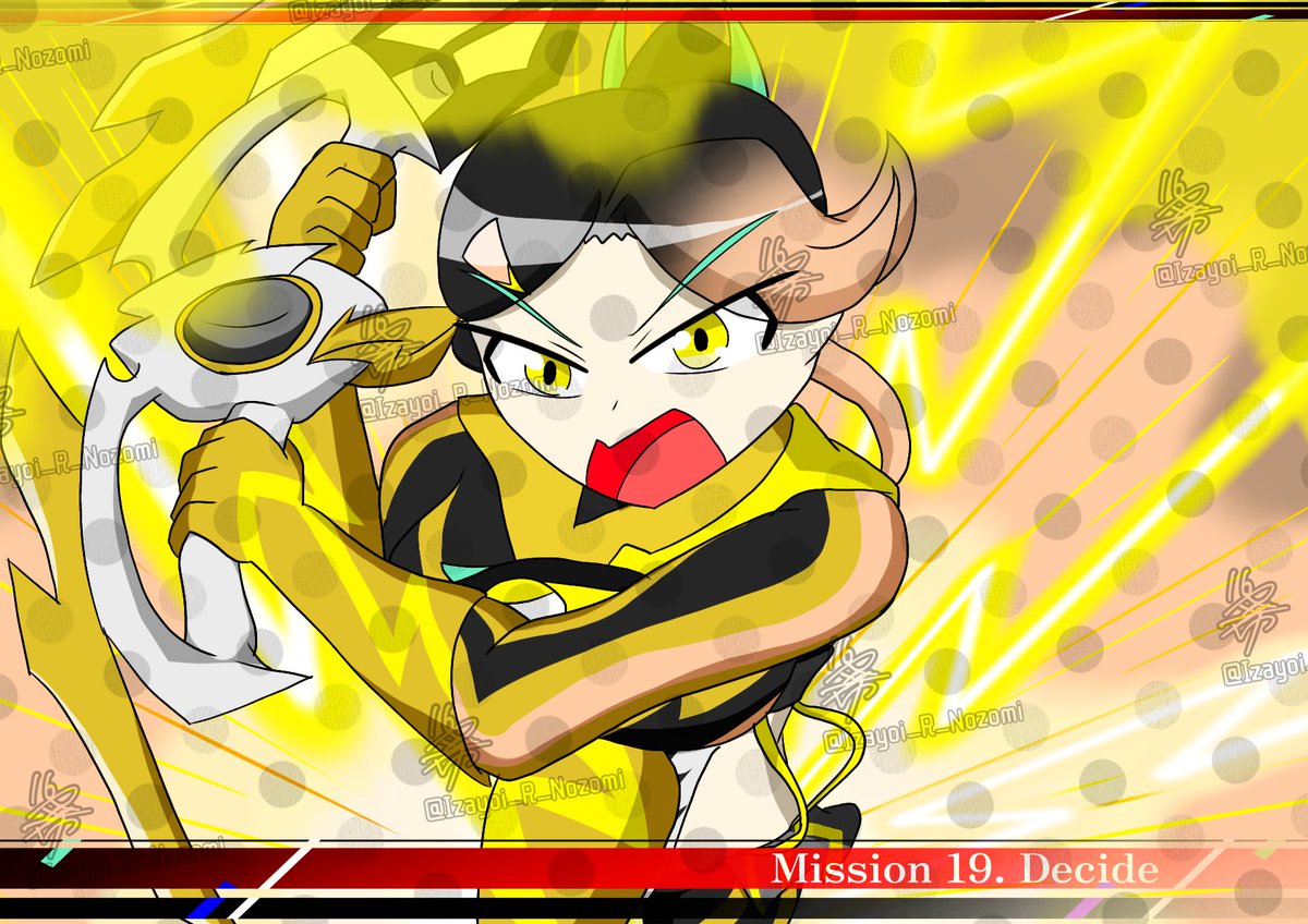 RT @Izayoi_R_Nozomi: Mission 19. Decide #ライダー少女
