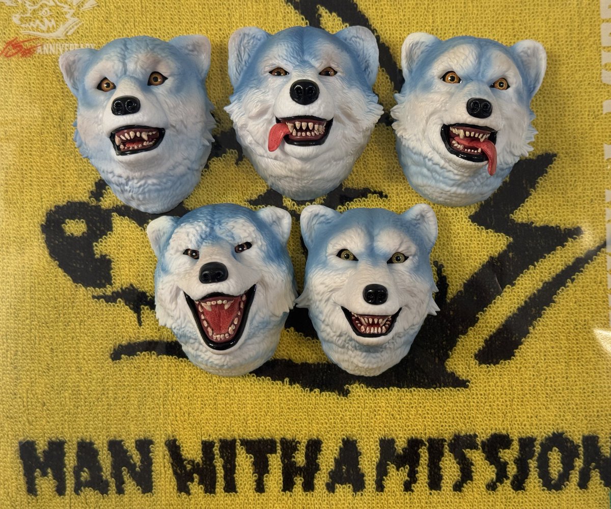 マンウィズ 一番くじ マグネット MAN WITH A MISSION - 一番くじ MAN