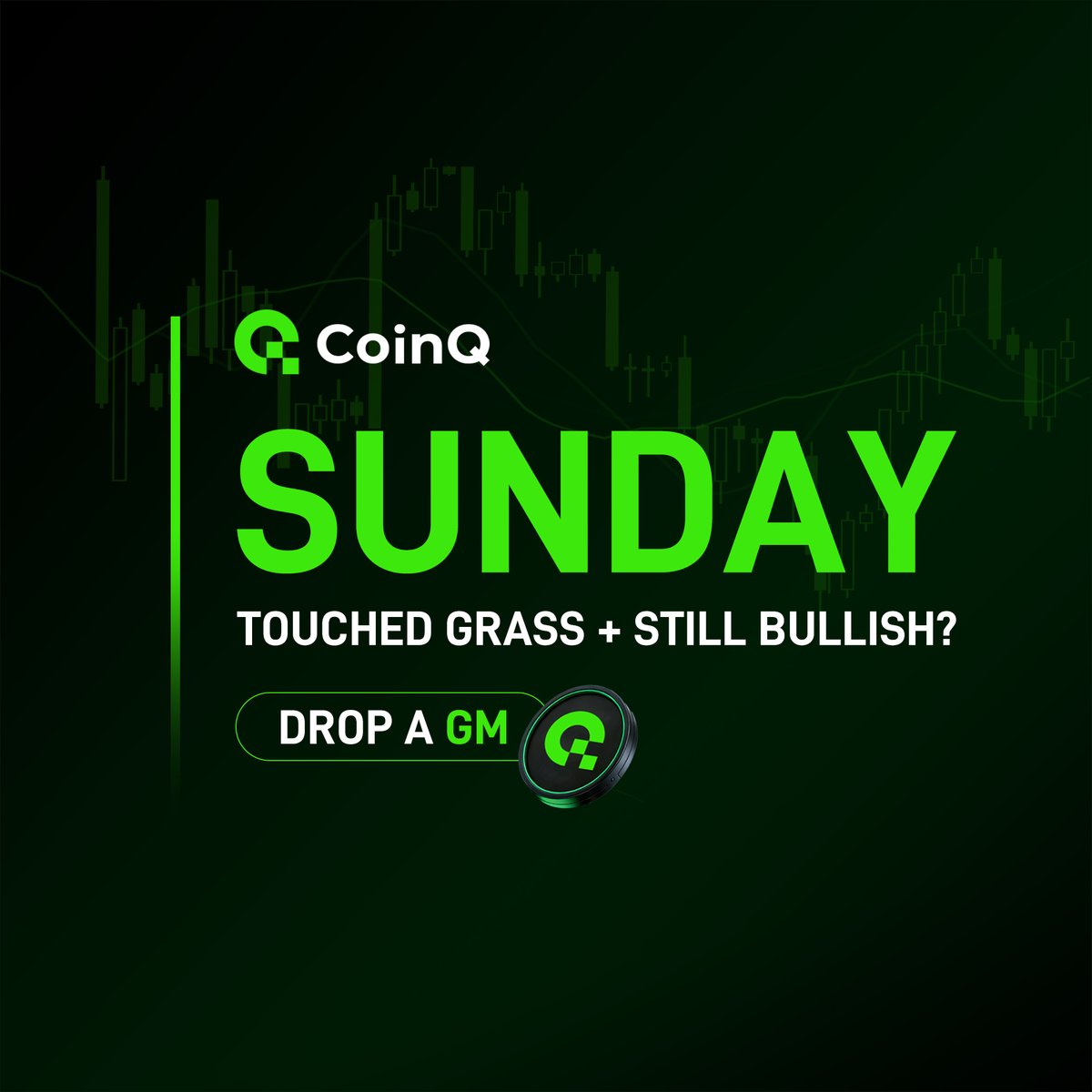 Sunday vibe check 🫡
Touched grass + still bullish?
Drop a GM 👇