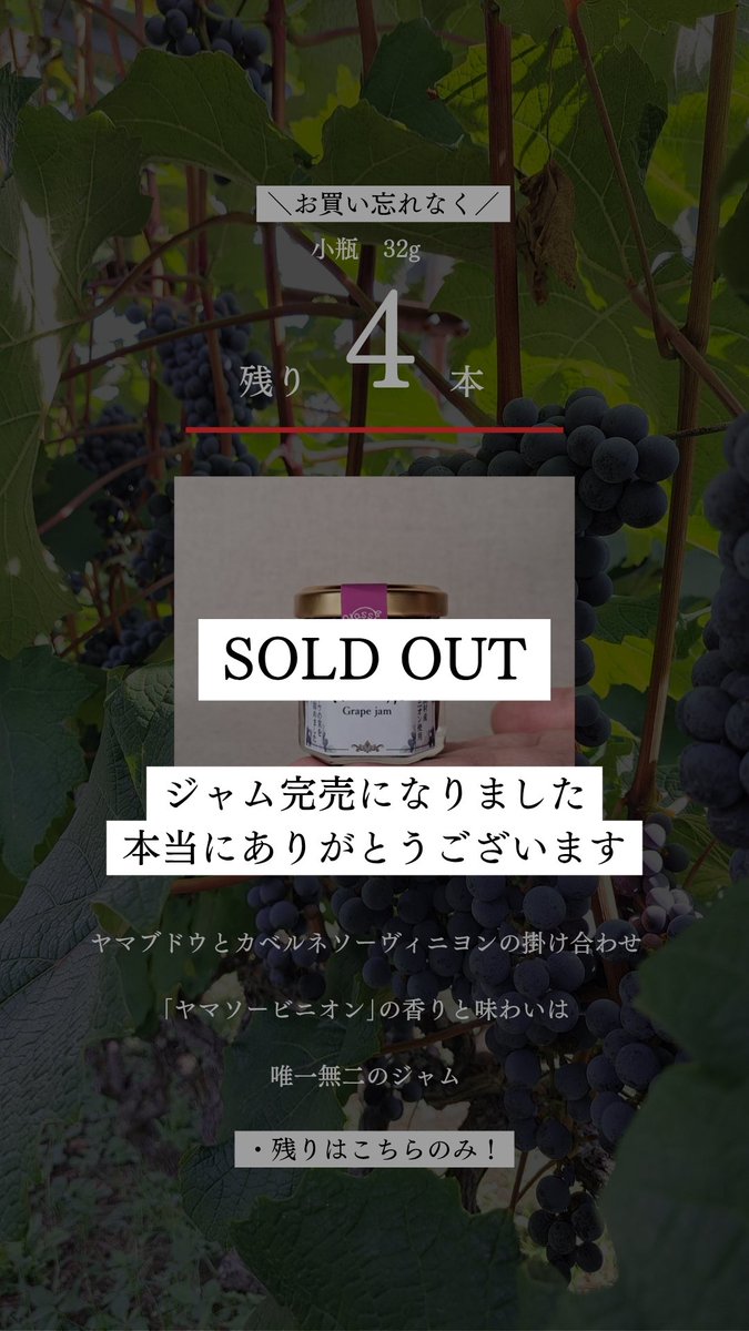 grass_in_'s tweet photo. １月販売会のジャム完売になりました🥹✨沢山のお求め本当にありがとうございます🙇‍♀️ https://t.co/LP6LrGAiCI
