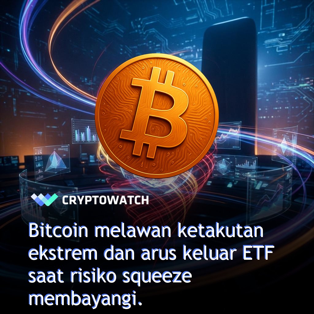 Arus keluar ETF spot yang terus-menerus (-1,72 miliar USD/7h) adalah satu-satunya pendorong bagi $BTC saat ini. Tekanan ini menekan harga dan memicu ketakutan ekstrem. #bitcoin #crypto #fintwit perhatikan arusnya.