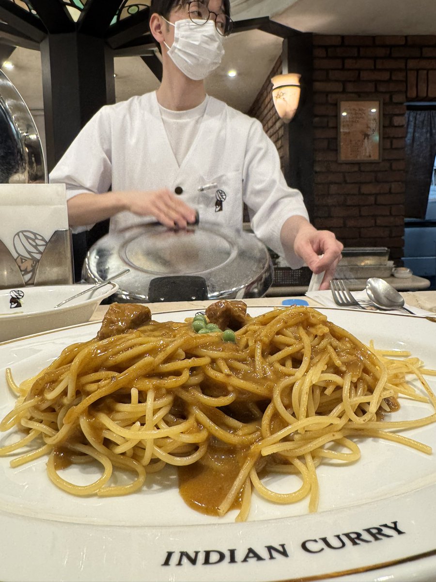 #インディアンパスタ　ここのお店が一番美味しいです🙋‍♂️🙋‍♂️🙋‍♂️❤️