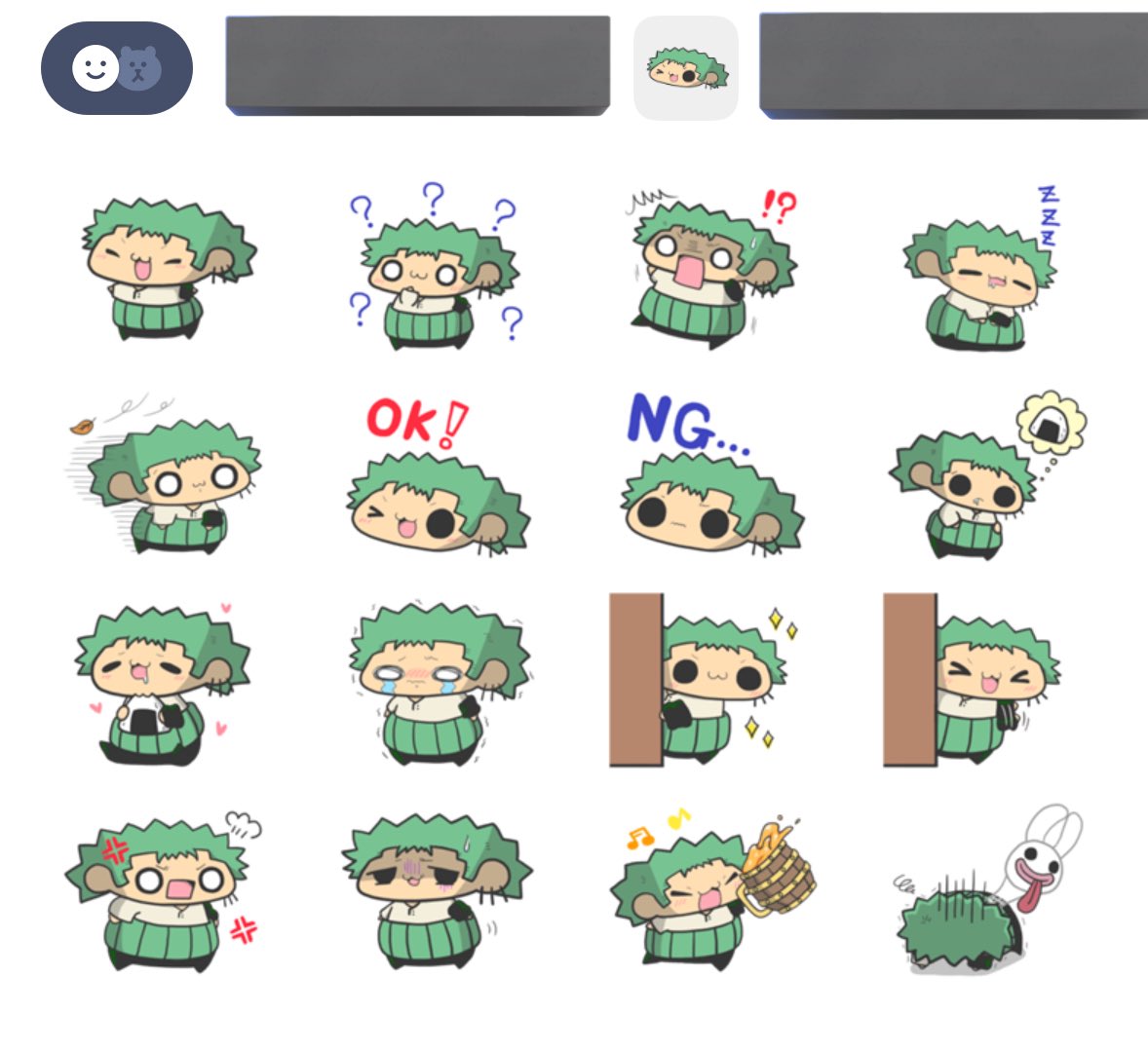 先程TOCKYさんにお会いしたのですが、まさか私のLINEスタンプ買って
