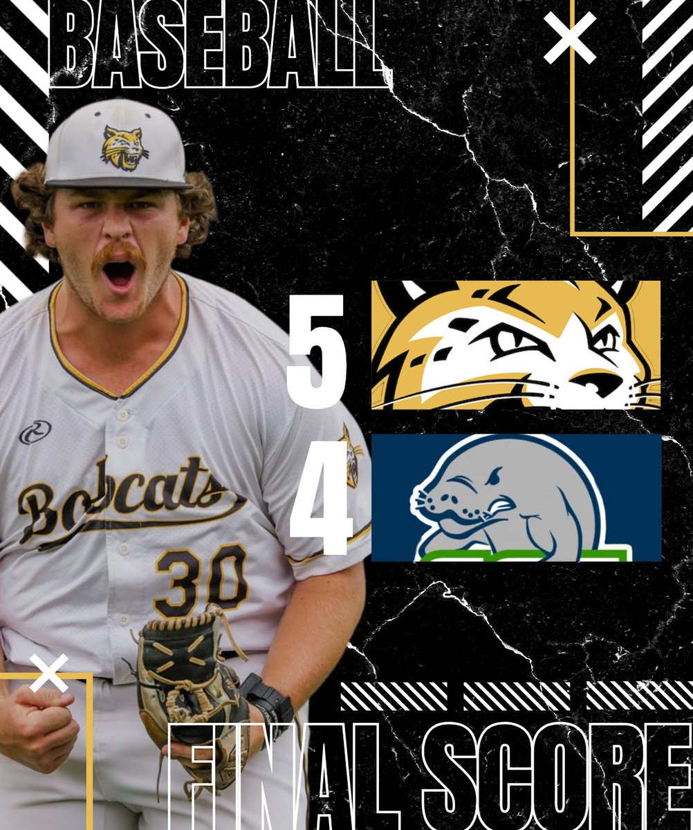 secure the W ✅

FINAL - Men’s Baseball 

PHSC - 5
SCF - 4

#BackTheCats 🐾