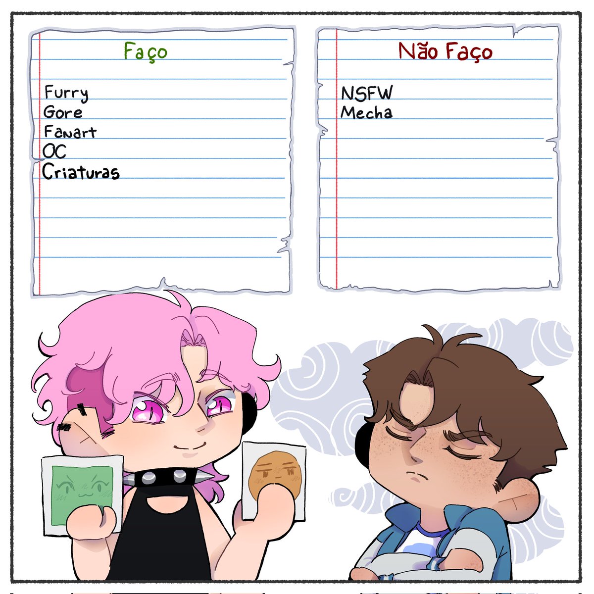 bumi_boo's tweet photo. Comissões Abertas !! 💥

Oii gente! Abri recentemente comissions pra chibis e vim divulgar aqui, caso queiram algum desenho ou tenham duvida é so me chamar pela DM!

- tiktok: @ bumiboo
- insta: @ https://t.co/JnN77sKnth https://t.co/9vwLbLGnCs
