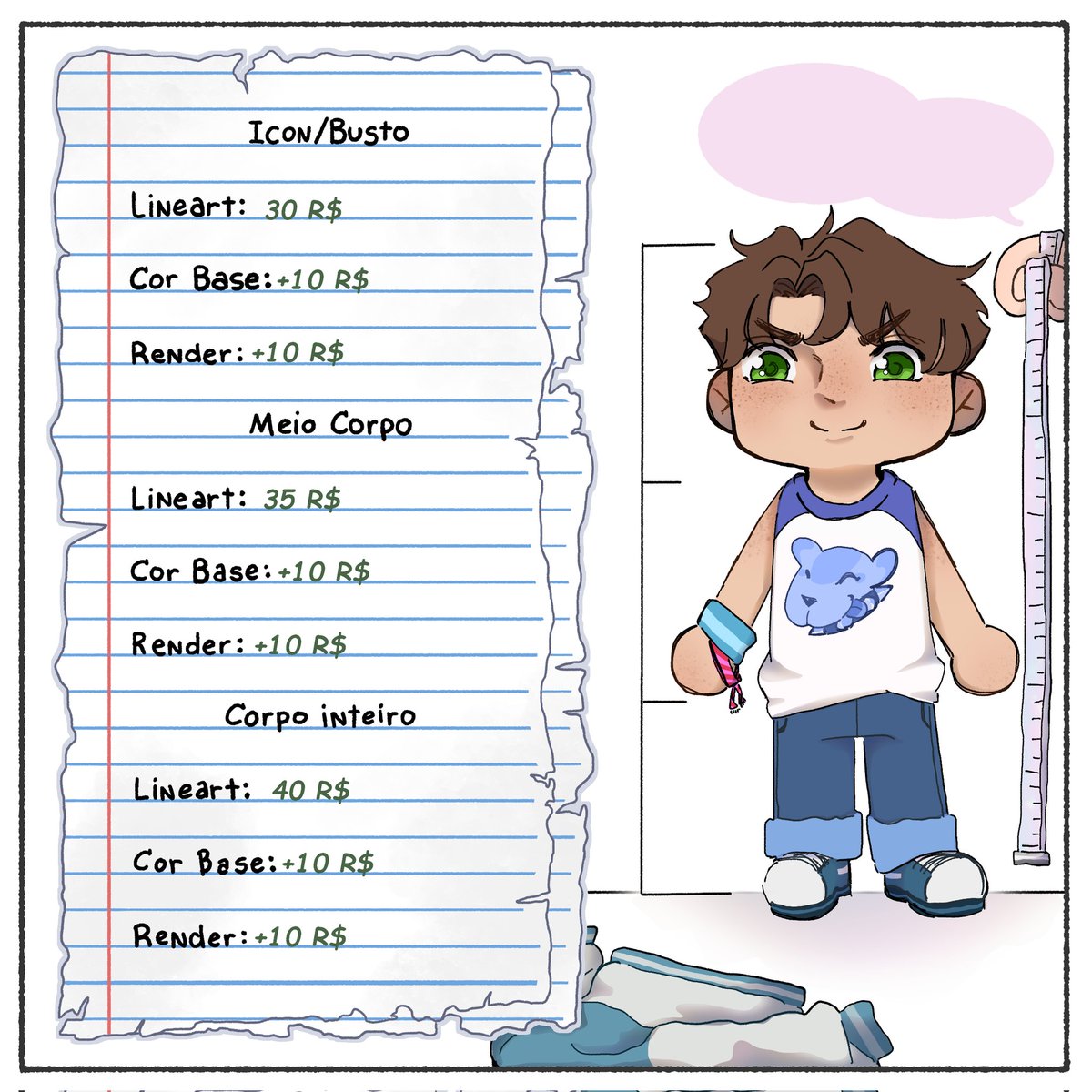 bumi_boo's tweet photo. Comissões Abertas !! 💥

Oii gente! Abri recentemente comissions pra chibis e vim divulgar aqui, caso queiram algum desenho ou tenham duvida é so me chamar pela DM!

- tiktok: @ bumiboo
- insta: @ https://t.co/JnN77sKnth https://t.co/9vwLbLGnCs