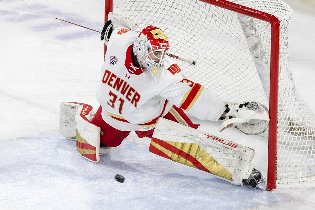 NCGC Hockey | End of One: <a href="/DU_Hockey/">Denver Hockey</a> 1 <a href="/SCSUHuskies_MH/">St. Cloud State Men's Hockey</a> 0 SOG: 9-5 (DU) | Goals: Pohlkamp (DU), Buckberger (DU) (Photos Prout) <a href="/TheNCHC/">The NCHC</a> <a href="/chnews/">College Hockey News</a>