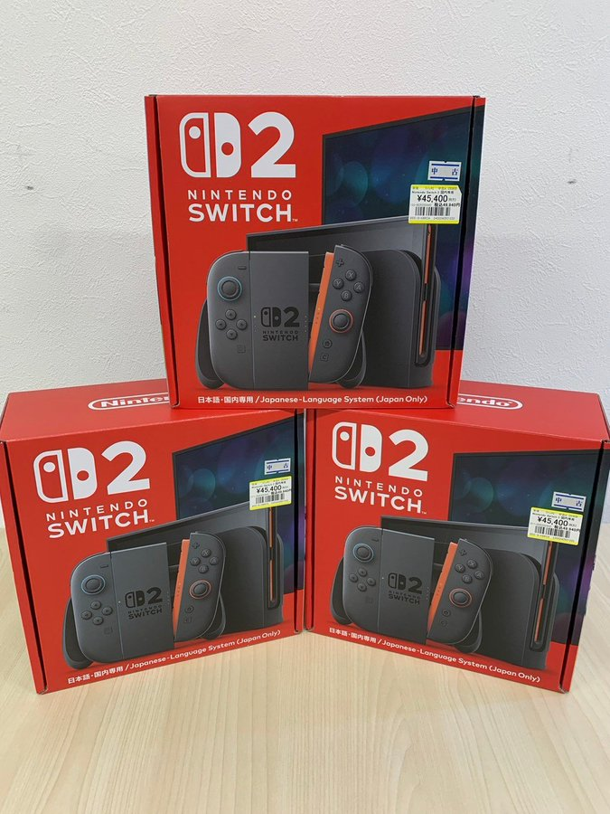 ✨Nintendo Switch 2✨ 中古本体の在庫ございます