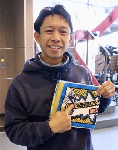 BBCトーナメント 出場レーサーのサイン入りマフラータオルを各1名に