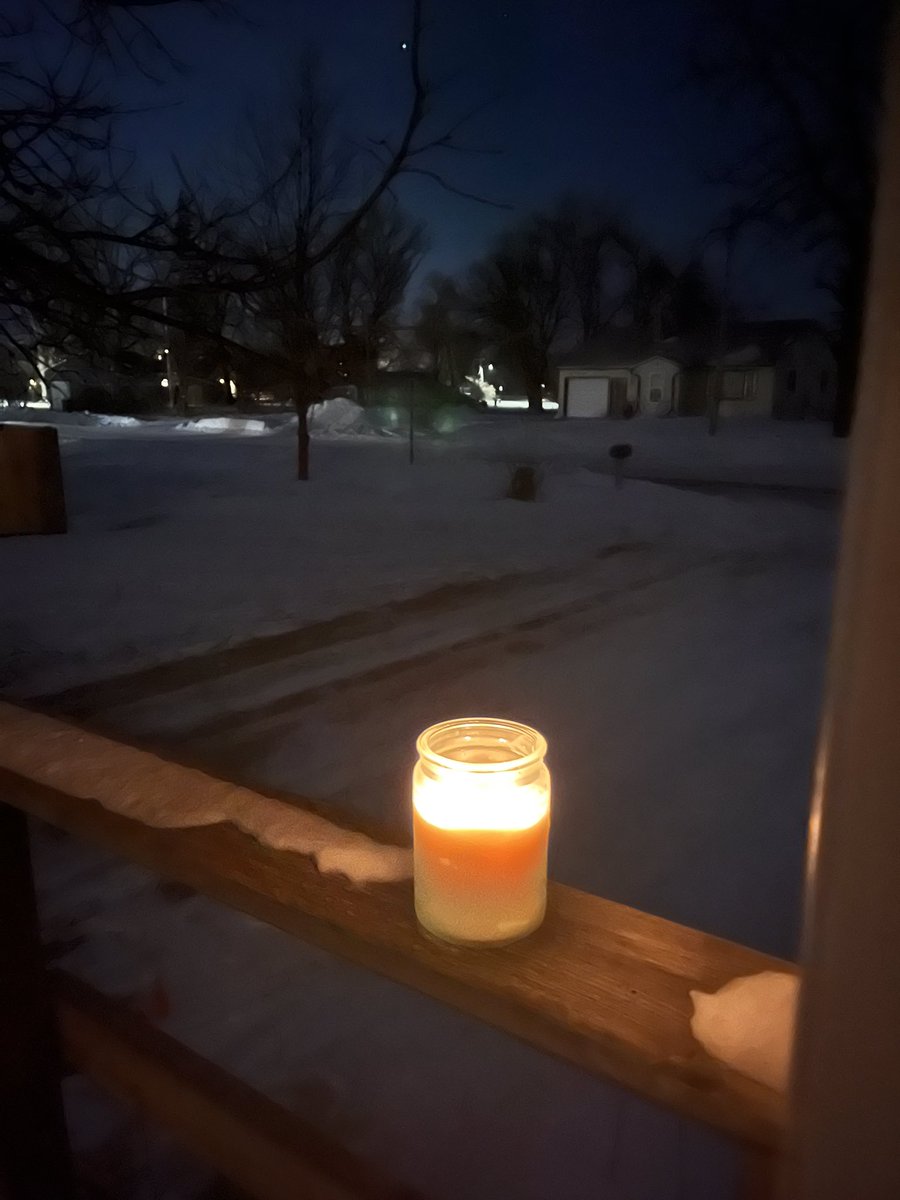 SueDieter's tweet photo. In the darkness, we choose light.
In the fear, we choose community.
Tonight we hold space, hold each other, and refuse to look away.

#ICEoutofMinnesota #iceout https://t.co/cv6dcN1aN6
