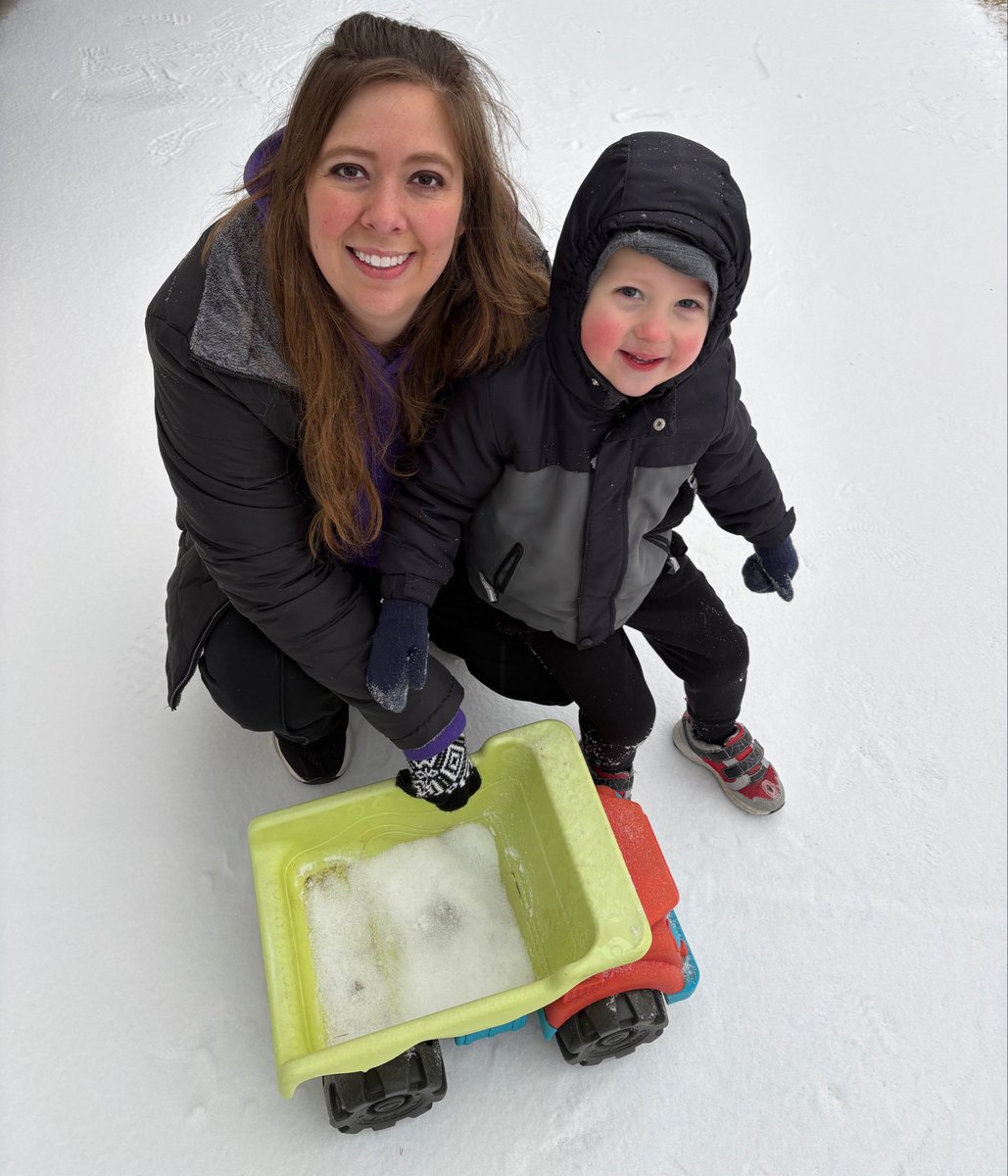 Snow Day (well, ice day) with my baby ❄️🥰