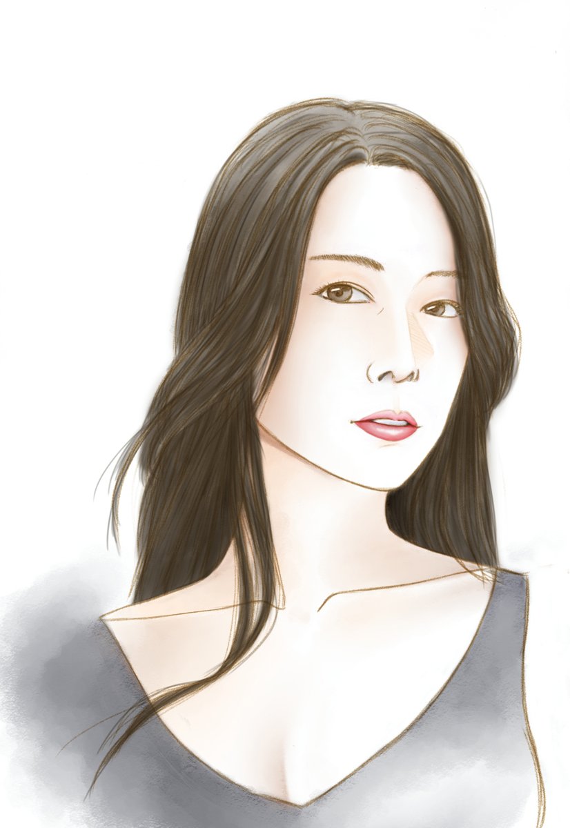 oki_den's tweet photo. 加藤あやの VII
#加藤あやの
@ayanokatou
#イラスト
#Illustrations
#ファンアート
#似顔絵イラスト
#fanart 

スキル不足なので
彼女の難易度は特に高い😅 https://t.co/JigvglLDjW