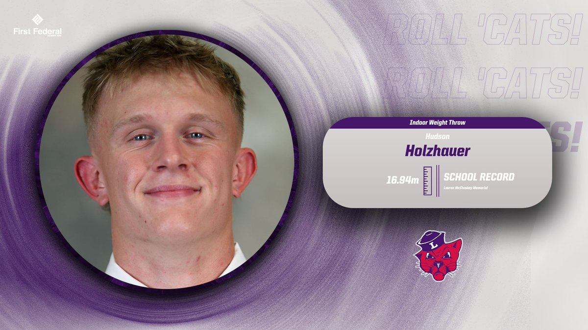 linfieldsports's tweet photo. Another One. 😤
Hudson Holzhauer breaks his own record once again with a toss of 16.94m at the Lauren McCluskey Memorial!
#RollCats | #d3track | #NWCtrack
@LinfieldXCTF https://t.co/4nOZkabKH8