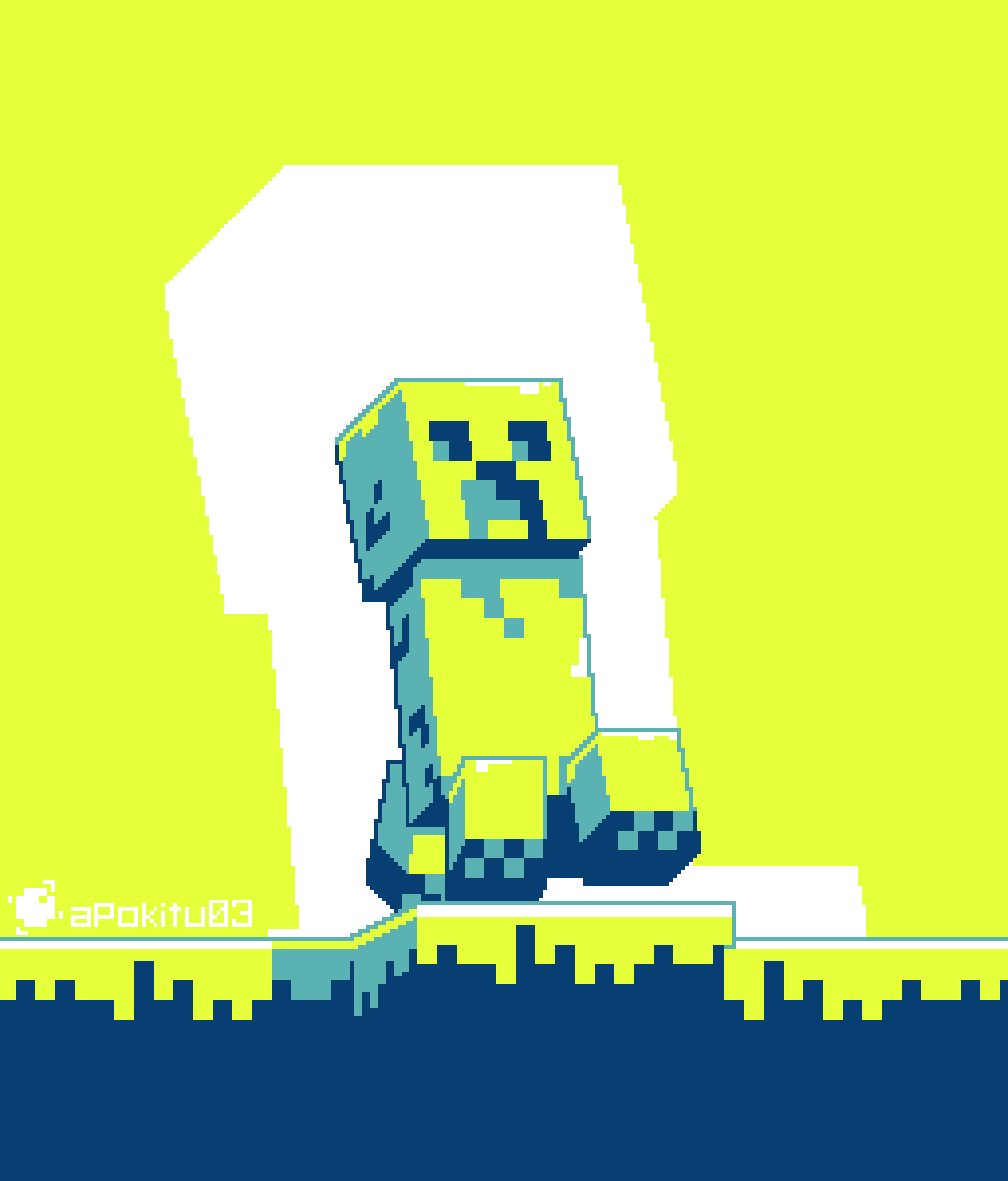 Ssssss... Boom!! 💣
#minecraft #pixelart