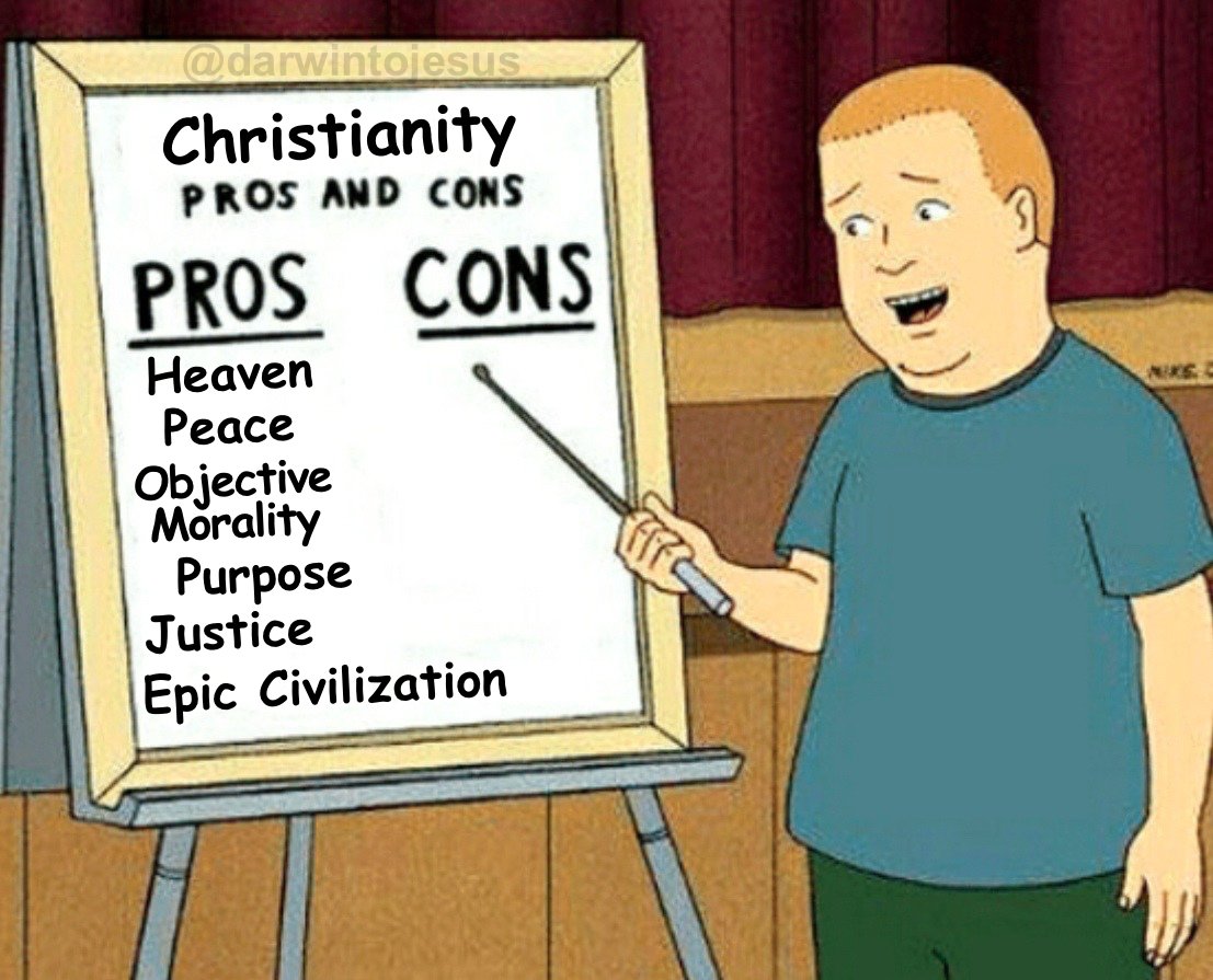 Darwin to Jesus tweet media