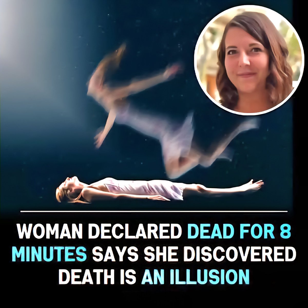 AstronomyVibes's tweet image. 🚨 Brianna Lafferty, a 33-year-old from Colorado, lived with a rare neurological condition called myoclonus dystonia, which causes sudden, uncontrollable muscle contractions. One day, her condition made her heart stop. In the hospital, doctors declared her clinically dead for…