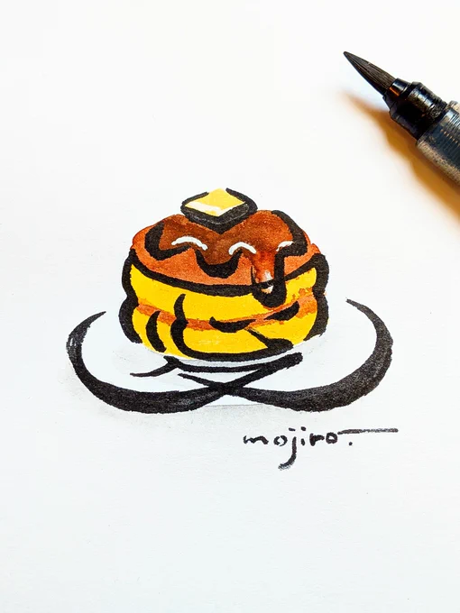 ホットケーキは 「愛」でできている #ホットケーキの日 #日本最低気温の日