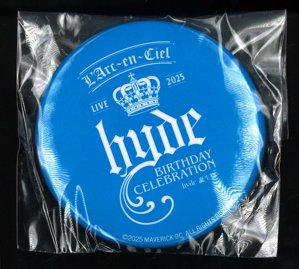 【ラルク くじ】hyde SECRET-01 ホログラフィックカード L'Arc～en～Ciel 2025 hyde BIRTHDAY CELEBRATION -hyde 生誕祭