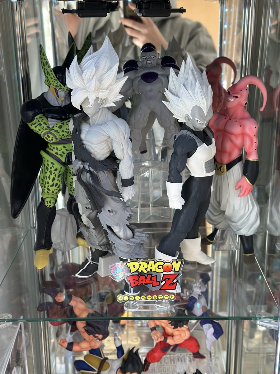 早速SMSP開封‼️ モノクロと並べて見たかった😆 #ドラゴンボール