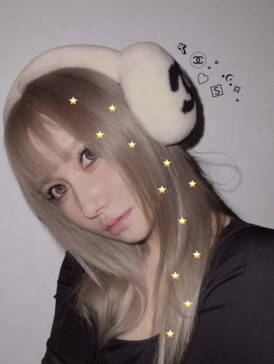 髪の色ミルクティーにした🧸✨お気に入り