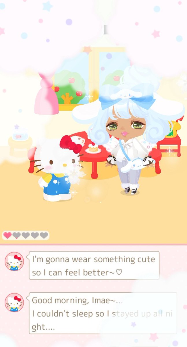 SuJai0's tweet photo. Friendship status task. #HelloKittyDreamVillage #Sanriocharacters https://t.co/SrUtNQnkcz