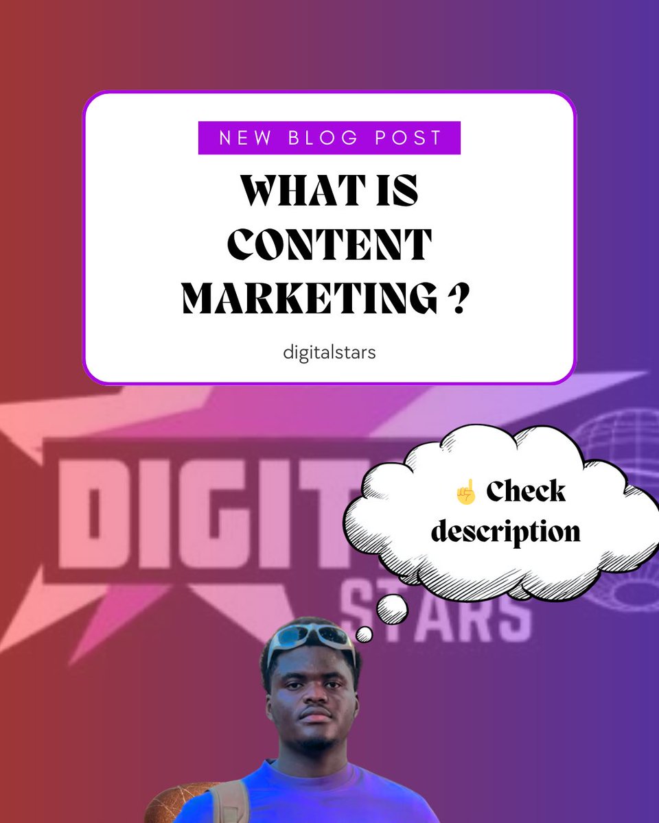 Digital__Stars's tweet photo. Content marketing isn’t just posting stuff online 

it’s strategically creating and sharing valuable, relevant content (blogs, videos, podcasts, social posts, apps, guides, and more) that attracts your ideal audience, builds trust, and drives meaningful results like brand awareness, engagement, leads, sales, and loyalty without feeling like traditional “salesy” advertising.

This classic DIGITAL STARS BLOG from Coach stars  nailed it perfectly: 

Content marketing is simply “making stuff” that people actually want to consume. 
Instead of interrupting your audience (outbound style: pop-up ads, cold calls, disruptive TV spots), you pull them in by giving them exactly what they’re already searching for or curious about. Think of it as inbound magic you create helpful, entertaining, or educational content, they find it organically, and over time, they associate your brand with value and expertise.

✅Why Content Marketing Still Dominates in 2026

Even years after this blog dropped, the core principles hold stronger than ever. Recent data shows:

•  Content marketing remains a top strategy, with many marketers reporting it delivers some of the highest ROI through channels like short-form video, authentic storytelling, and hyper-personalized experiences.

•  Audiences crave content that’s engaging, visual, and genuine short-form videos and influencer collabs are crushing it right now.

•  Trends point toward Answer Engine Optimization (AEO) (optimizing for AI answers like voice search & LLMs), zero-party data for true personalization, building “trust ecosystems,” and consistent, purpose-driven content that speaks clearly and meaningfully rather than shouting louder.

The alternative? Old-school outbound tactics are getting harder and less effective thanks to ad blockers, streaming, fragmented media, and people tuning out interruptions. Content marketing flips the script: it’s there when your audience wants it and invisible when they don’t.
Real-World Examples That Still Inspire (and Evolve)

•  Blogs → Bark (pet supplies) creates dog health, training, and travel guides that dog lovers search for daily long-tail value that keeps pulling in traffic years later.

•  Social Media → Done right (not spammy outbound blasts), like GE’s Instagram campaign where photographers captured massive machines educating while fitting seamlessly into users’ feed experience.

•  Apps → Nike Training Club delivers daily workouts, nutrition tips, and trainer-led routines users open it repeatedly, welcoming reminders because it genuinely helps them hit goals.

•  Podcasts → Brands like Umpqua Bank share emotional entrepreneur stories that inspire listeners deeply (and subtly position the brand as supportive). Modern standouts in 2025/2026 include Spotify’s hyper-personalized playlists & Wrapped campaigns, Canva’s design tutorials & templates, HubSpot’s own endless free resources & certifications, and brands leaning into AI-assisted but human-centered storytelling.

✅How to Actually Get Started (Quick Framework from the Video + Modern Twist)

1.  Set clear goals & KPIs — Brand awareness? Loyalty? Leads? Traffic? Be specific.

2.  Choose your channels wisely — Blog for long-term SEO? Short-form video for quick engagement? Social for community? Podcasts for deep connection?

3.  Create consistently — Quality + regularity wins. The “island of abandoned blogs” is real—commit long-term or don’t start.

4.  Publish & promote — Make it discoverable (SEO, social sharing, email).

5.  Measure & iterate — Check performance monthly/quarterly. Refresh old content,

Want to level up? Grab Digital stars Content Marketing Certification, workbook, templates, and more (links in the original description). What’s one piece of “stuff” you’re going to make for your audience this week? Drop it below—I’d love to hear! 🚀
#ContentMarketing #InboundMarketing #DigitalMarketing #MarketingTips #HubSpot #GrowYourBrand