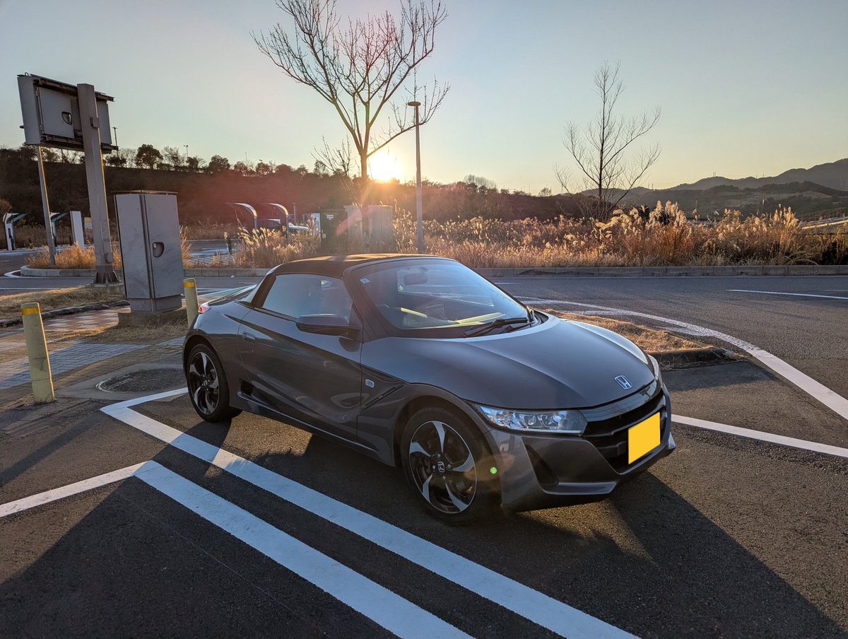 ttak121's tweet photo. 納車1年記念日
 #HONDA  #S660 https://t.co/9VIgc1Yzom