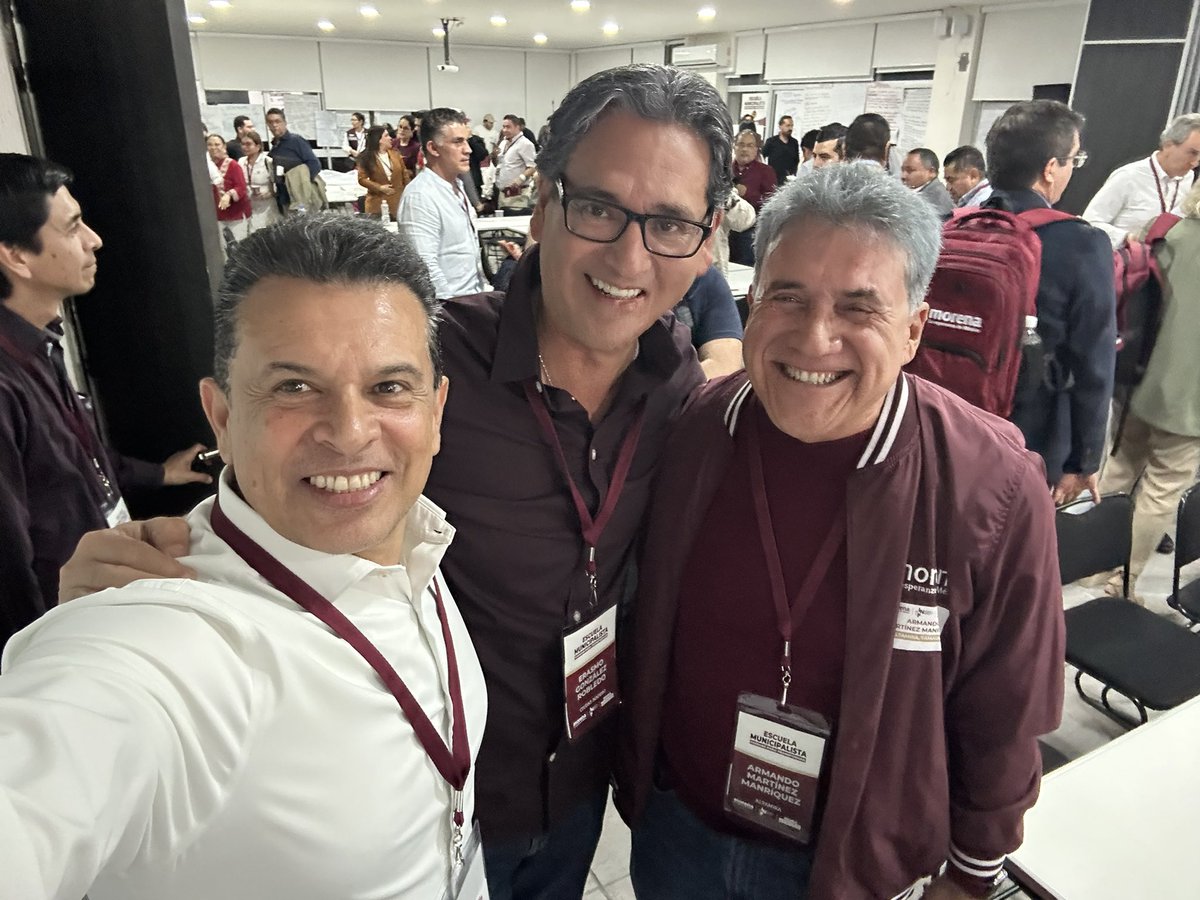 Segundo día encuentro en escuela municipalista convocada por nuestro <a href="/PartidoMorenaMx/">Morena</a> ahora tocó turno a nuestra compañera Secretaria <a href="/A_MontielR/">Ariadna Montiel Reyes</a> <a href="/bienestarmx/">Bienestar</a> entre otros temas en materia seguridad, hacienda y experiencias de éxito, <a href="/CaroRangelG/">Carolina Rangel Gracida</a> #FormarParaTransformar #aDarle!✅