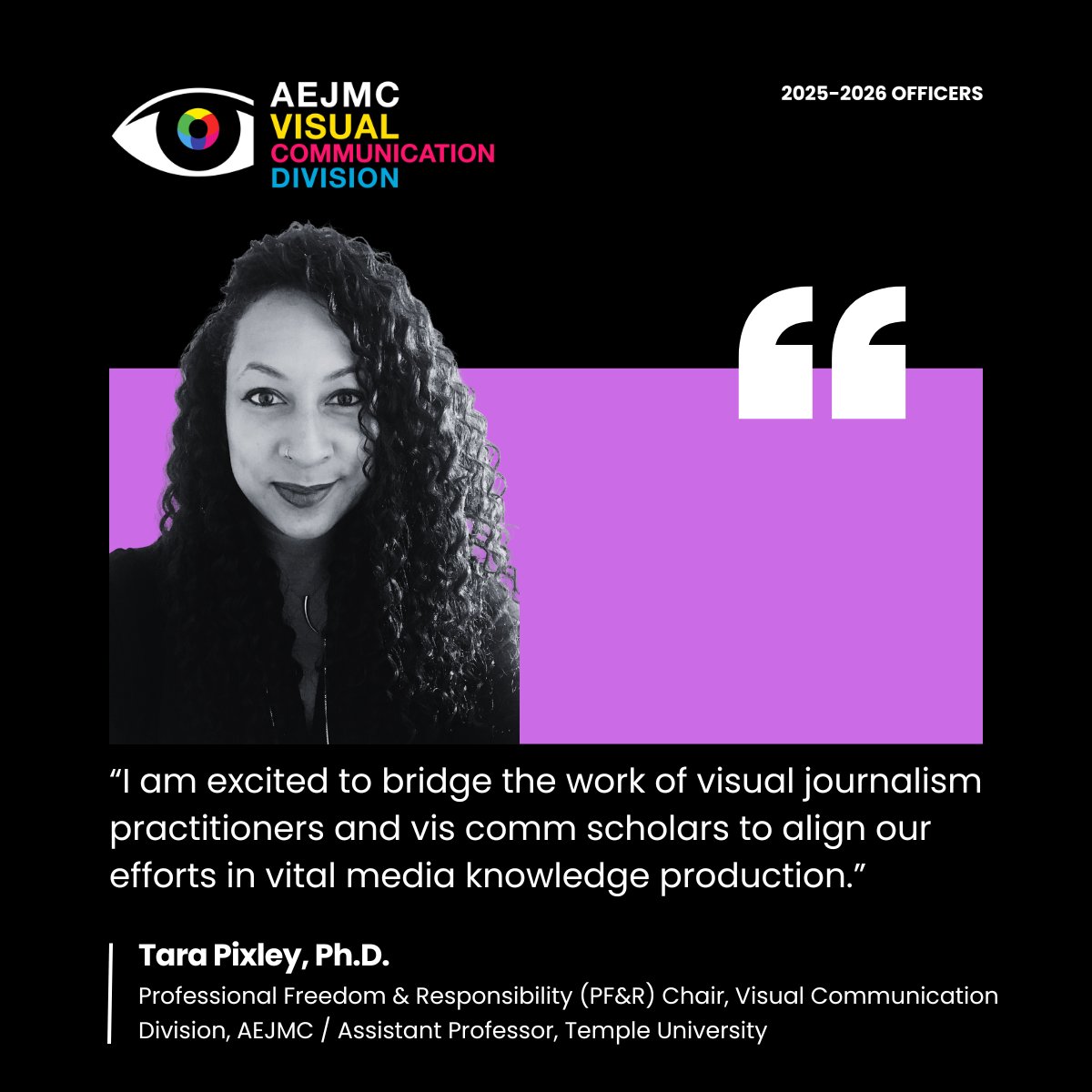 AEJMC VisCom tweet media