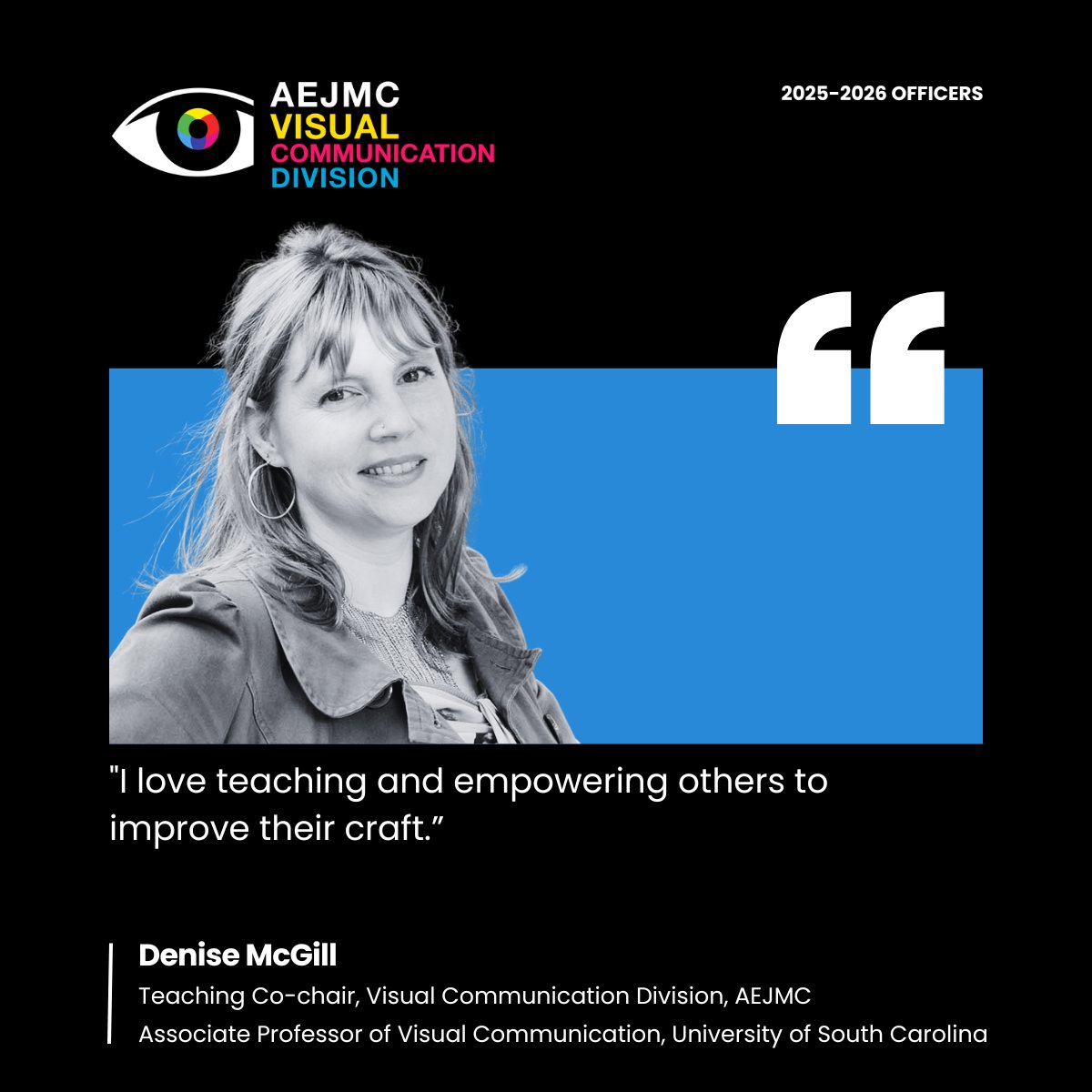 AEJMC VisCom tweet media