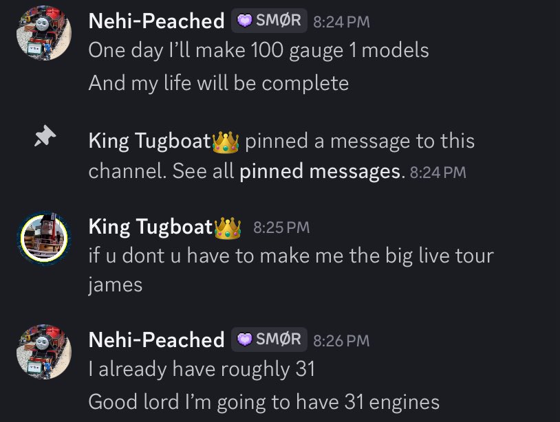 I came to an awful realization today. One man does not need this many gauge 1 vehicles. My own greed sickens me