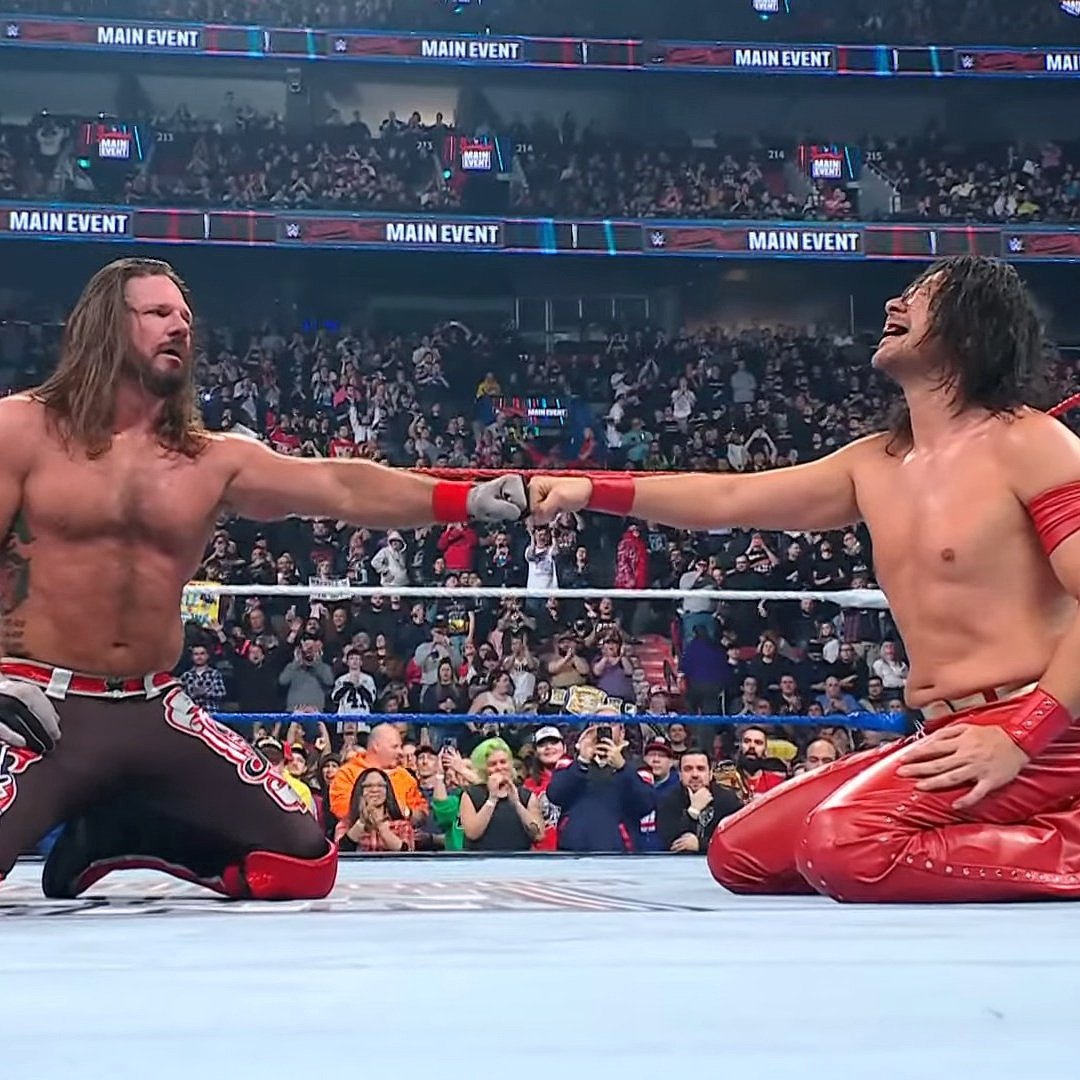 JustAlyxCentral's tweet image. That AJ Styles and Shinsuke Nakamura match was absolutely incredible. It completely made up for their disappointing bout at WrestleMania 34 and, honestly, I think that was the whole point of doing it.

It felt like AJ and Nakamura wanted a proper redo before AJ calls it a day,…