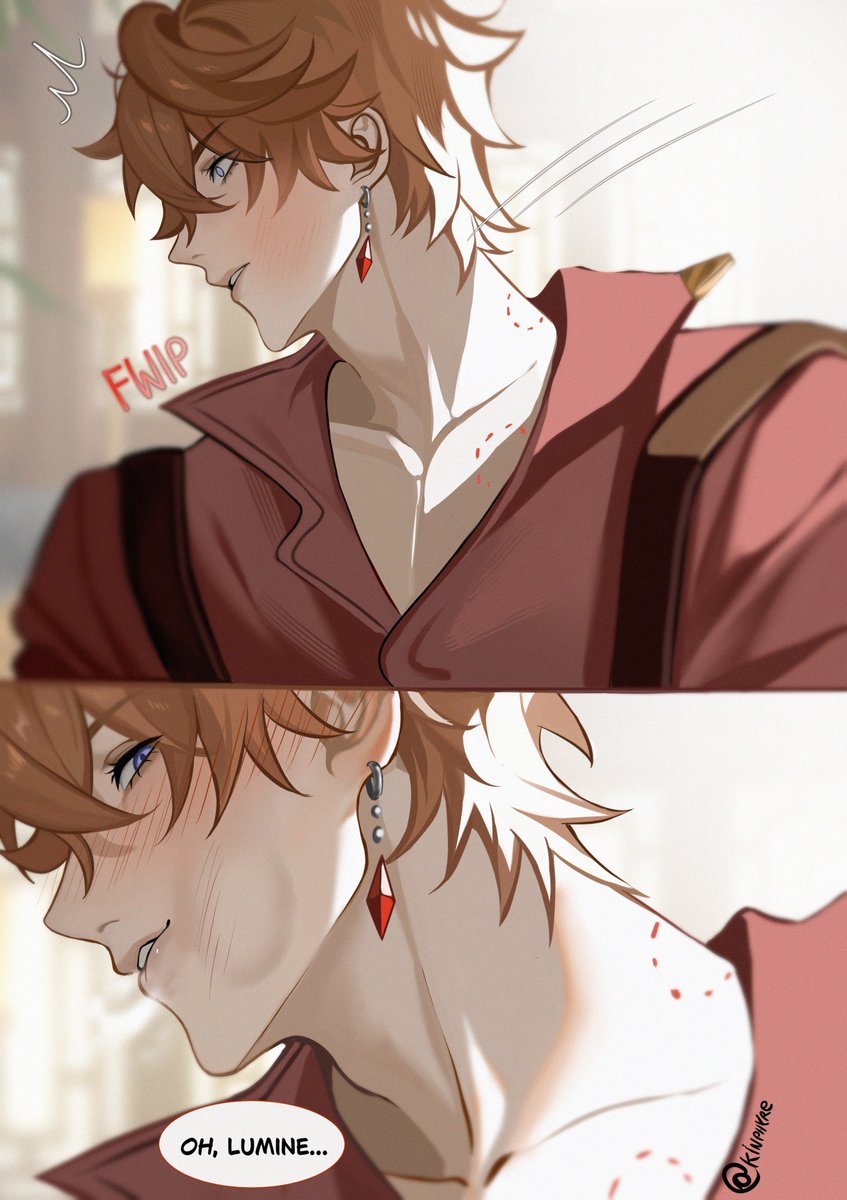 He likes it!~
#childe #chilumi