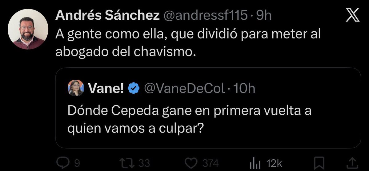 VaneDeCol's tweet image. No sabía que una persona que me tiene bloqueada puede citarme.

Tremendo polleron.
No le puedo contestar 

Hola @andressf115.

Si tiene algo que decirme al menos no me bloquee…. 

Usted es otro misogino de la derecha .
Y pruebas es lo que hay.