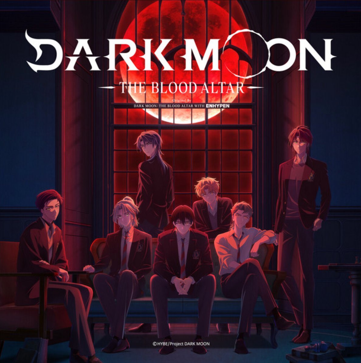 moonandenhypen's tweet photo. ENHYPEN's DARK MOON: THE BLOOD ALTAR is being recognized as a global hit as they top TV rankings, highly rated on Crunchyroll, trending worldwide and charting on Webtoon across multiple regions. 

This makes history as K-pop's first animated adaptation.

@ENHYPEN #ENHYPEN https://t.co/MPecACssQP