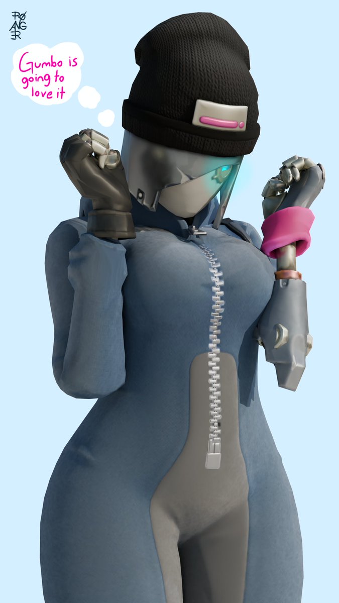 Rebel Bunny 🤖🐰💖
#Fortnite