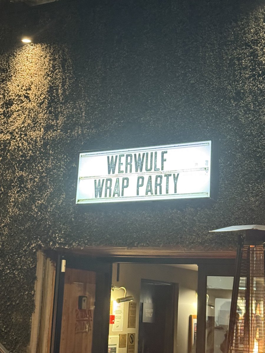 ralphineson's tweet image. That was fun #werwulf