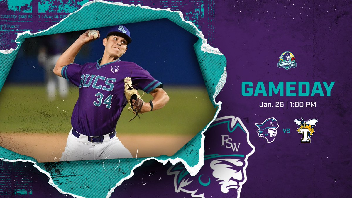 FSWBucs's tweet photo. IT'S GAMEDAY BUCS FANS! It's an early season @NJCAABaseball Top 10 matchup as the Bucs take on the Stingers in the final game of the Sunshine Showdown

⚾️ vs. #8 Florence Darlington
🕐 1:00 PM
🏟️ Buccaneers Park
📺 https://t.co/paGcSBpecl
📊 https://t.co/cJcnVIZ9E1 https://t.co/vVZ0Sef5Lo