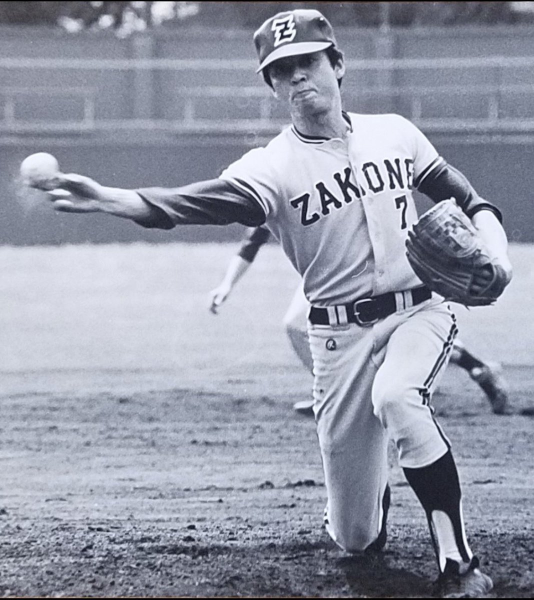 懐かし写真その①】 草野球をやってた頃、監督兼ピッチャーでした