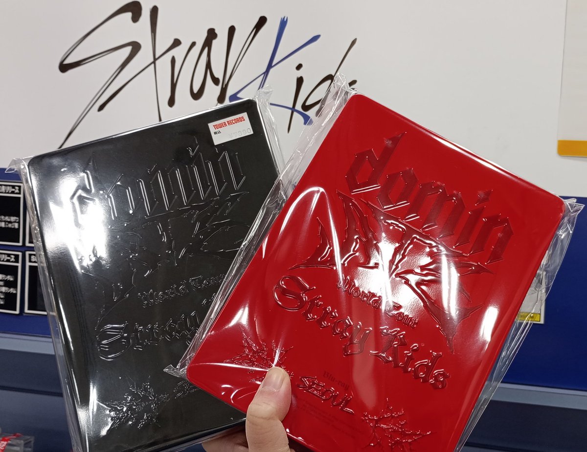 【#StrayKids】 

2022年ワールドツアー「MANIAC」以来、
2年ぶりに新たに披露された
Stray Kidsのワールドツアーコンサート🌎✨

Blu-ray / DVD
『Stray Kids World Tour ＜dominATE SEOUL＞』
好評発売中！📀

🔗tower.jp/article/featur…

#STAY の皆さま！ 
ご来店お待ちしております💫