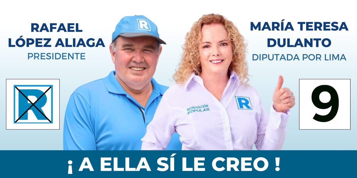 materesadulanto's tweet image. Trump lo aseguró!!! El
Peru es clave y USA lo sabe!  Vamos por más y más seguridad y trabajo para nuestro Perú.  @CalistoGiampiet