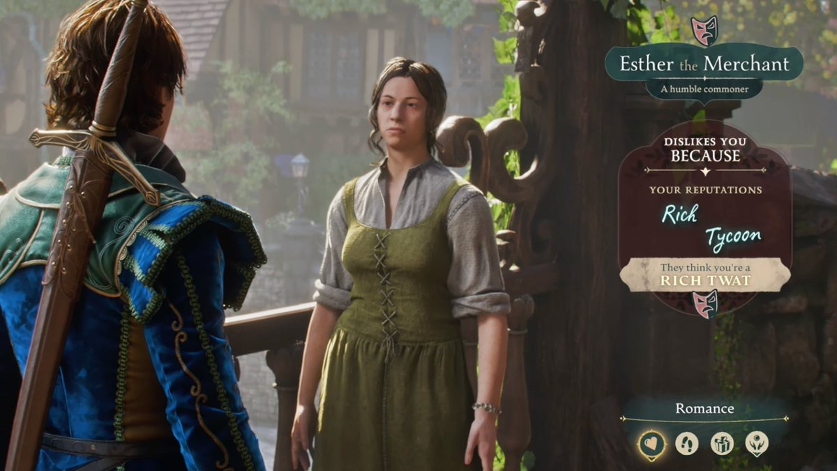 Fable (2026) looks like a hyper-realistic, art-style-less, generic fantasy game where all the NPCs look like they're real Ren-Faire people.
