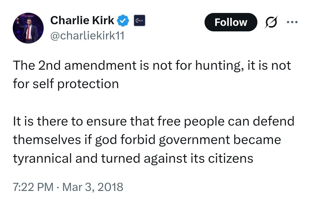 Lol who would have thought that podcaster was prophetic?

Rise up against the tyranny, America.