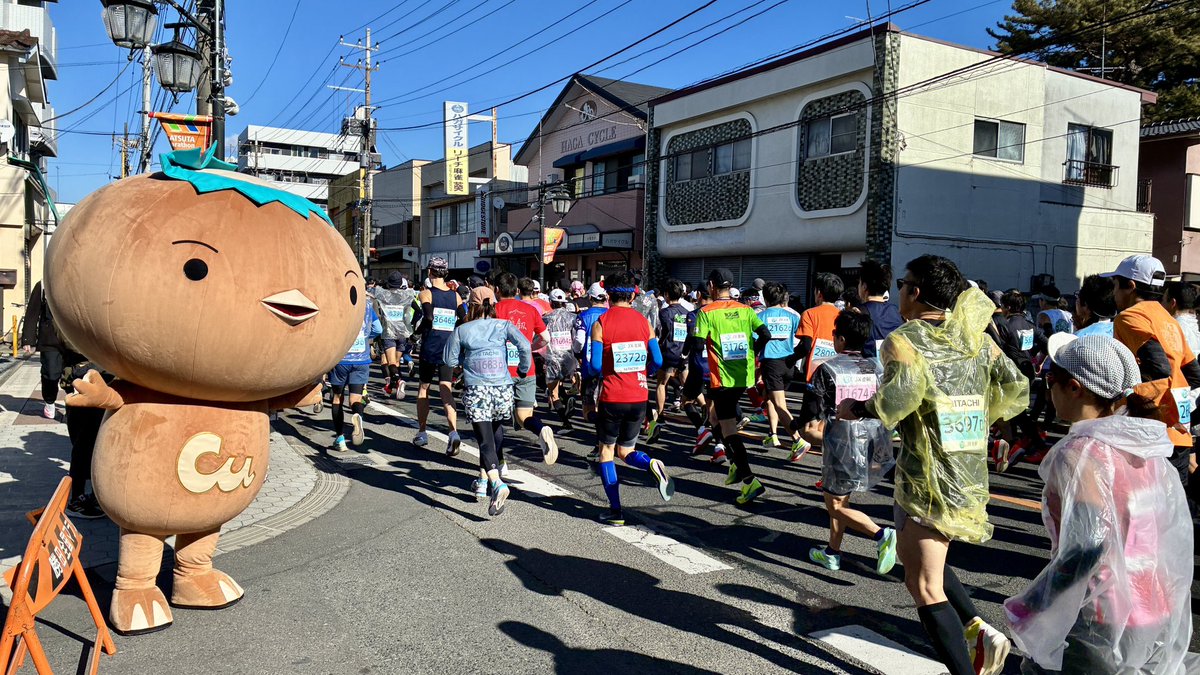 本日は勝田全国マラソンだドウ🏃‍♀️🏃‍♀️ ランナーの皆さん、勝田