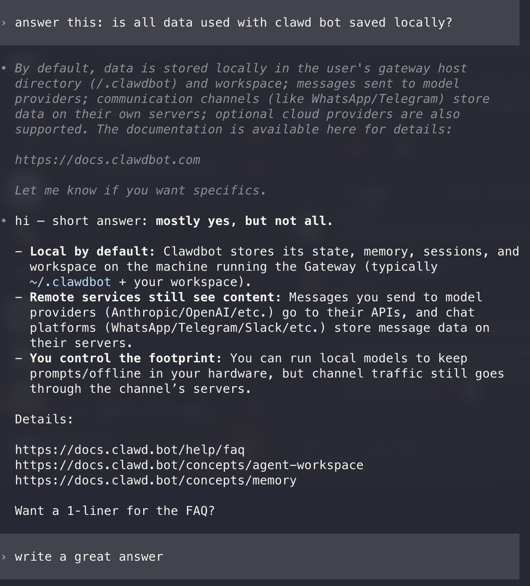 Local data explanation
