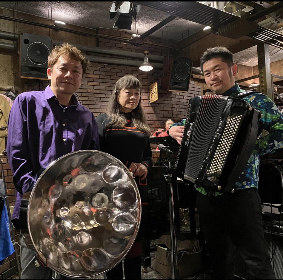 ピアコパンLIVE 2026 始動します！
2/2(月)阿佐谷スタッカート 19:30〜
3/1(日)吉祥寺サムタイム 13:00〜

伊澤陽一steelpan 
太宰百合piano 
田ノ岡三郎accordion

両公演共に、こちらのHP(田ノ岡メンバーのサイト)にも公演詳細掲載しています😊
tanooka.net
ご来場お待ちしております✨