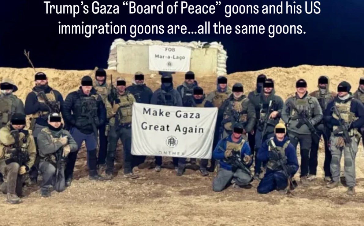 Israel has asked the US to put US contractors at the Raffah crossing for aid into Gaza. Who did Israel ask for? They want UG Solutions and the Infidels Motorcycle Club. The violence we export will come home to our streets…over and over again.