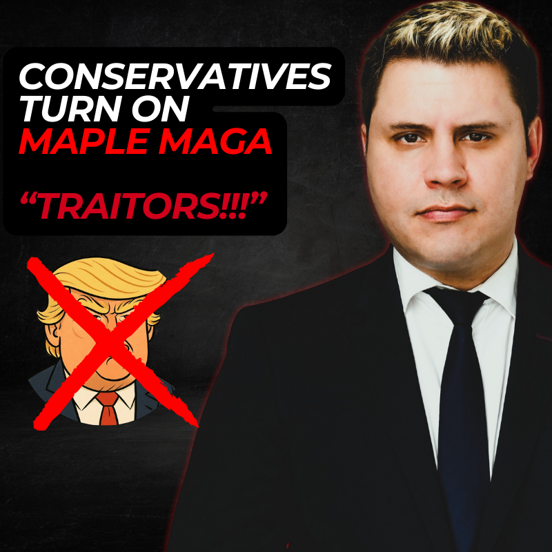 My name is Mark Slapinski. I am the biggest voice in Conservative politics in Canada. I lead the silent majority of Right-wingers that CONDEMN Maple Maga. These people are traitors to our flag, and do not represent the Conservative movement.

Let's keep it trending.