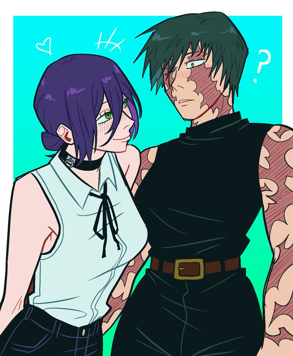 bootylicker63's tweet image. sure why not #csm #jjk